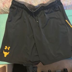Under armor project rock gym shorts